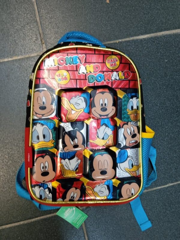 MOCHILA MICKEY roja