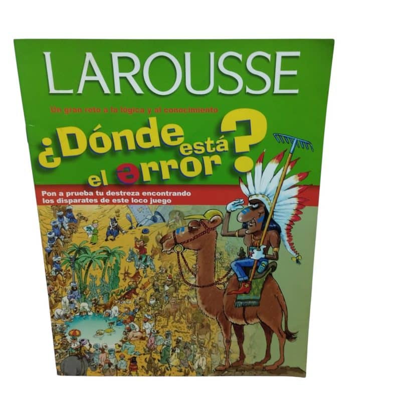 larousse ¿donde está el error?