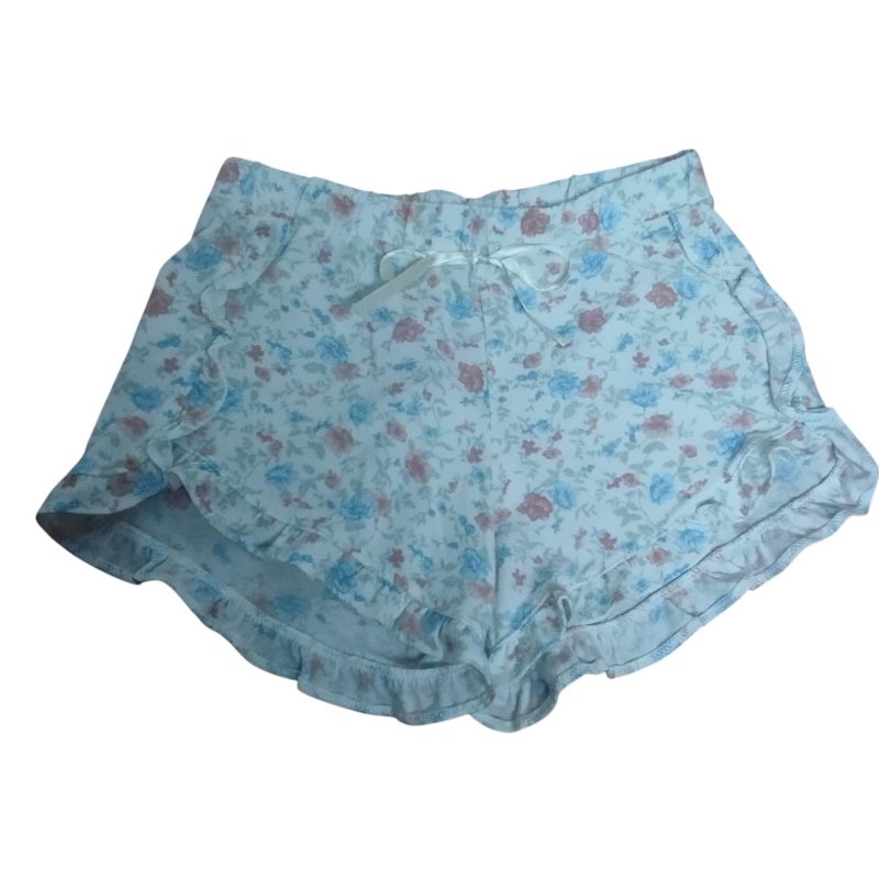 SHORT ALG BCO FLORES CELESTE ROSA IT T8 CHICO
