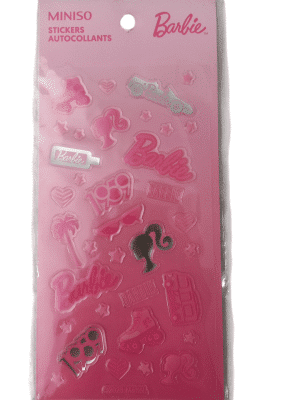 stickers barbie miniso