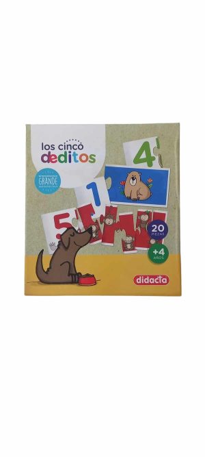 LOS CINCO DEDITOS 20 PZ DIDACTA