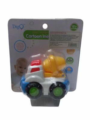 CAMION DIGO BCO CELESTE ROJO AMARILLO EN BLISTER NUEVO