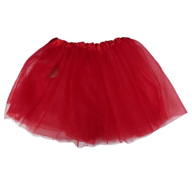 TUTU ROJO ARTESANAL