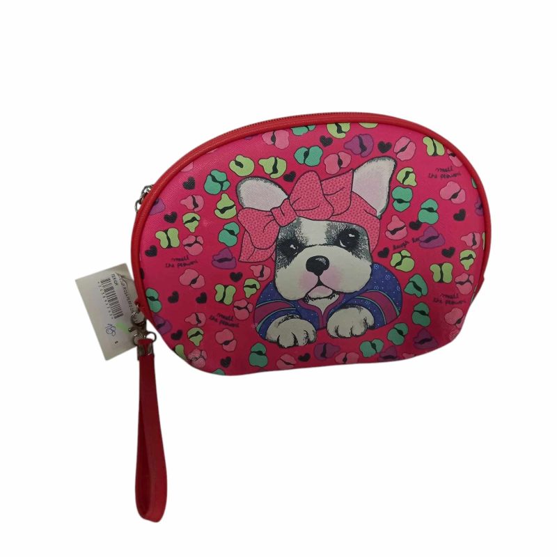 NECESER ROSA PERRO C/MOÑA ESPEJO INTERIOR