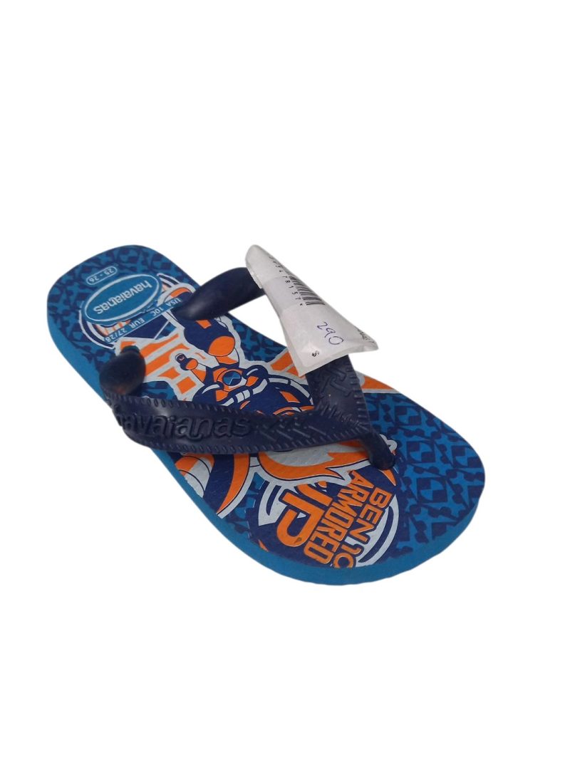 OJOTAS AZUL BCO NARANJA HAVAIANAS T25/26