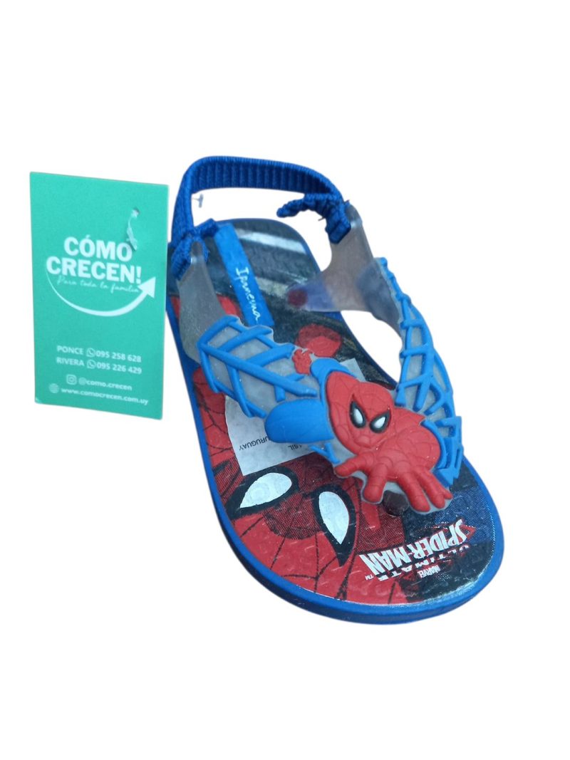 OJOTAS SPIDERMAN ROJO AZUL CON ELASTICO IPANEMA T17/18
