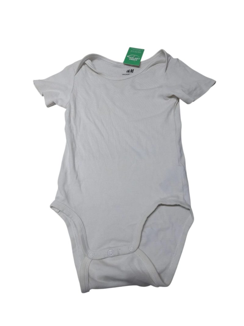 body blanco liso h&m t12/18m