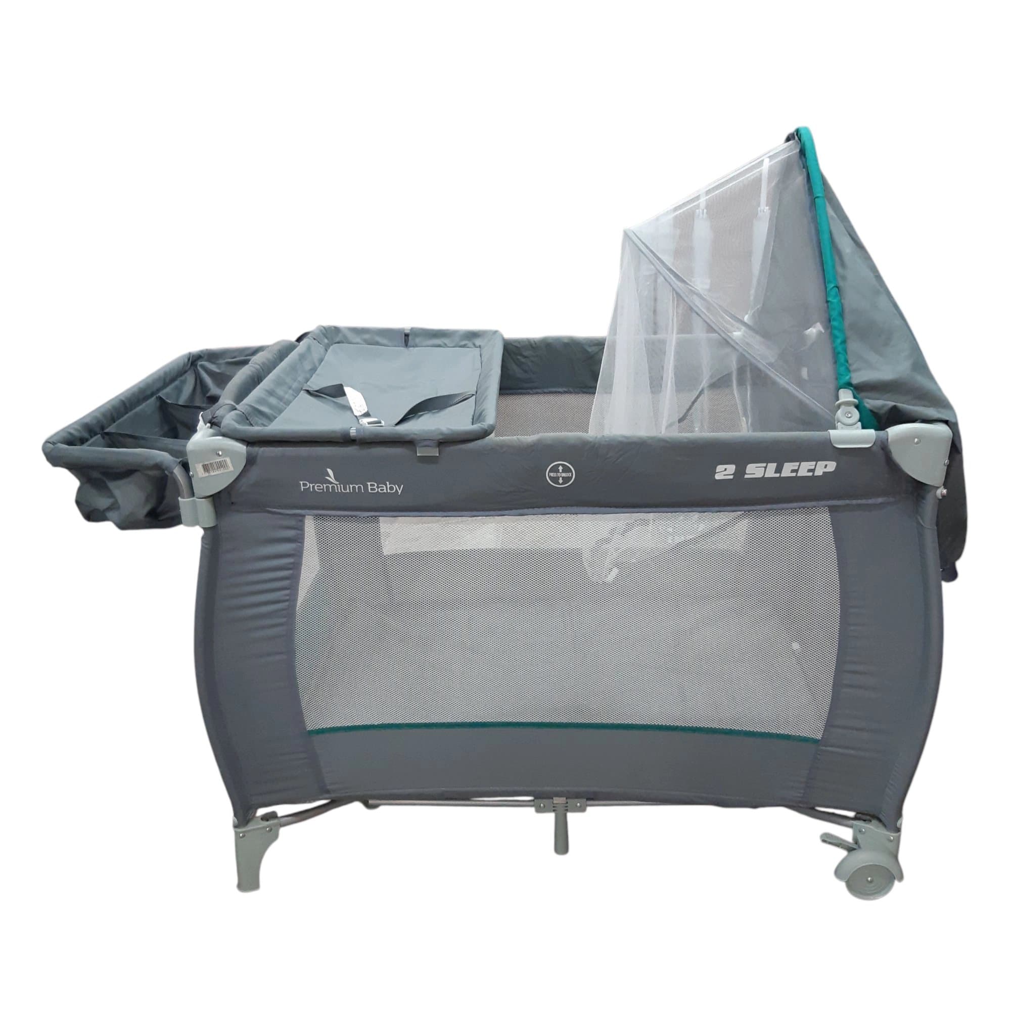 PRACTICUNA GRIS C DOS POSICIONES CAMBIADOR Y ARCO PREMIUM BABY ROCES