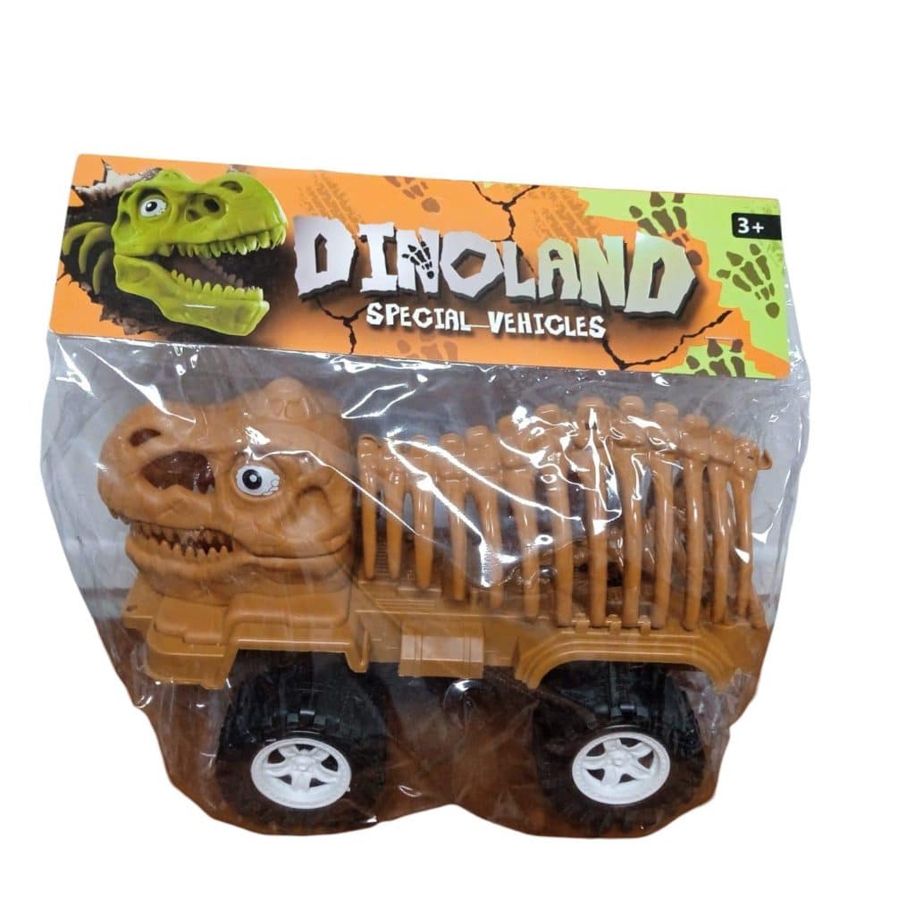 camion dinoland en bolsa de pvc hf0860