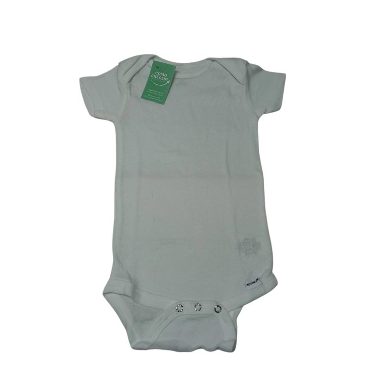 BODY ALG BLANCO LISO GERBER T3/9M