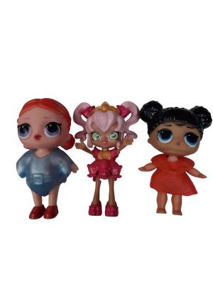 MUÑECAS X3 IMIT PIN Y PON