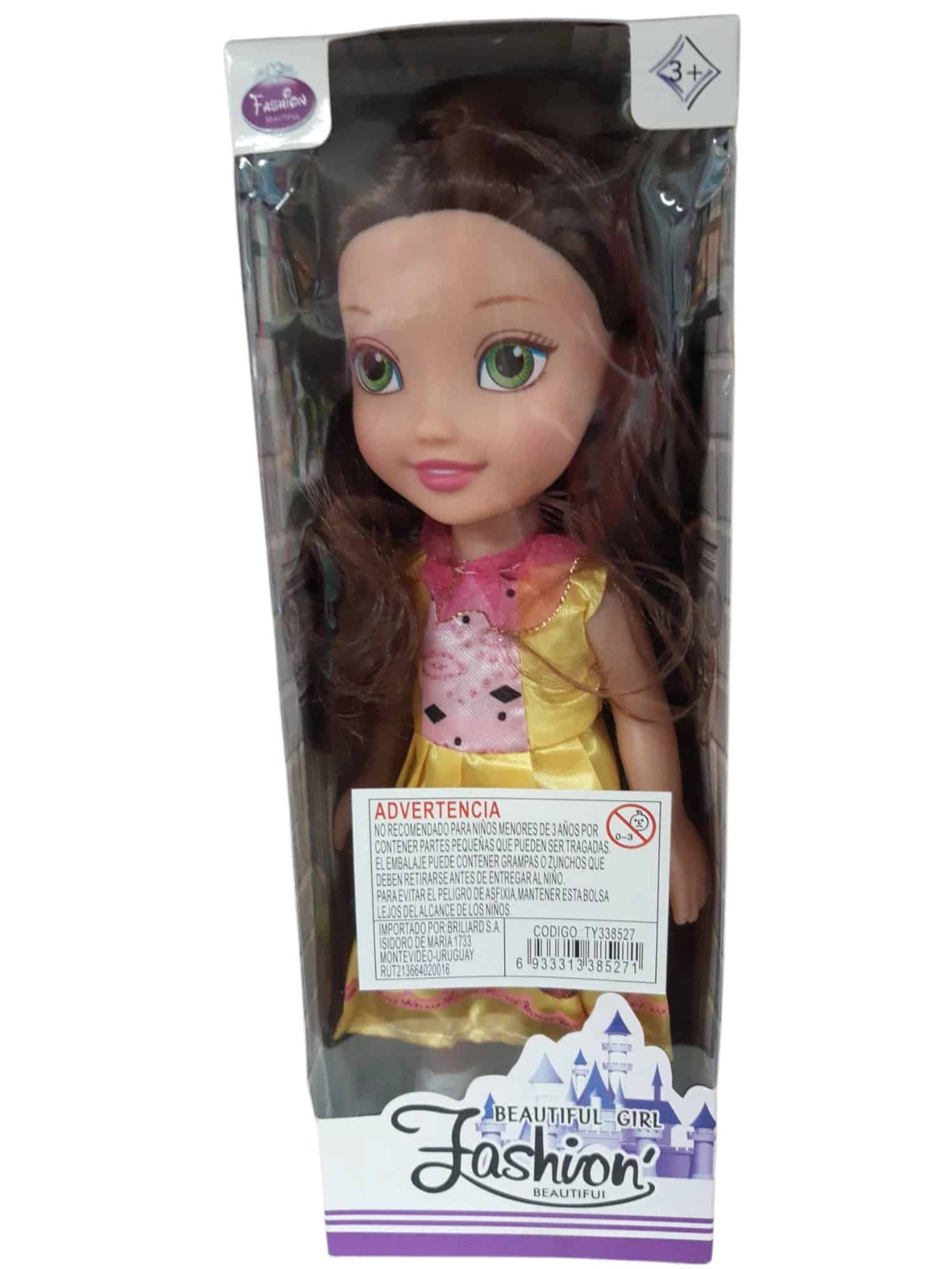 MUÑECAEN CAJA BEAUTIFUL GIRL FASHION TY338527