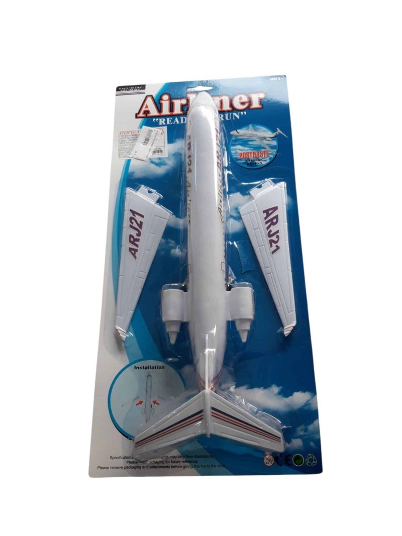 AVION EN ESCTUCHE DET ABIERTO ARRIBA