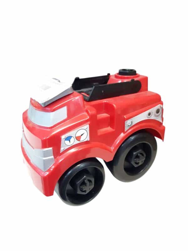 CAMION DE BOMBERO ROJO GRIS NEGRO