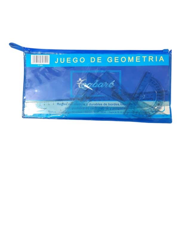 JUEGO DE GEOMETRIA TABARE 30 CMS