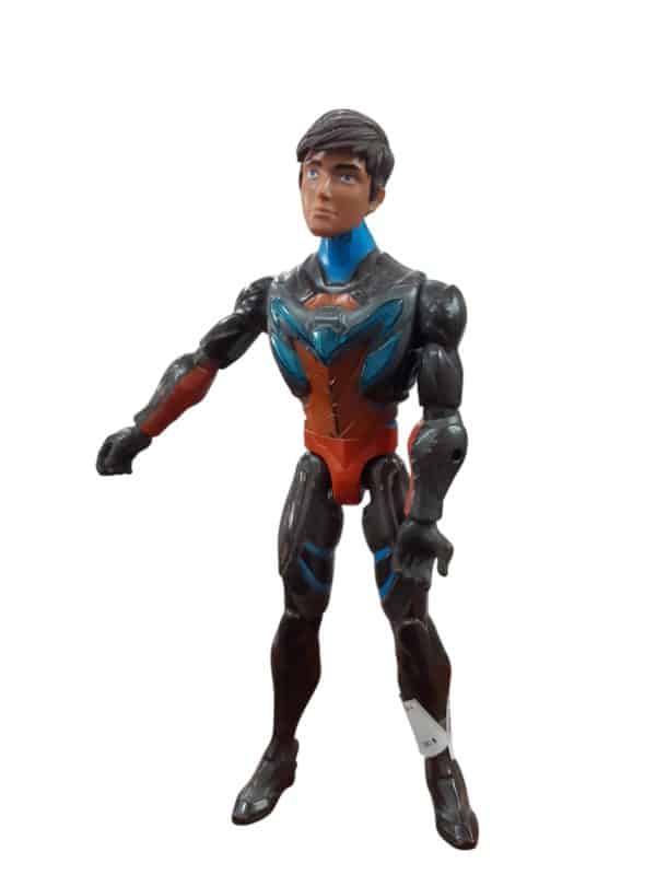 MAX STEEL SIN ARMA MARRON NARANJA AZUL