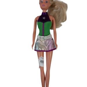 MUÑECA FLACA SIMBA VERDE UVA BRILLOS