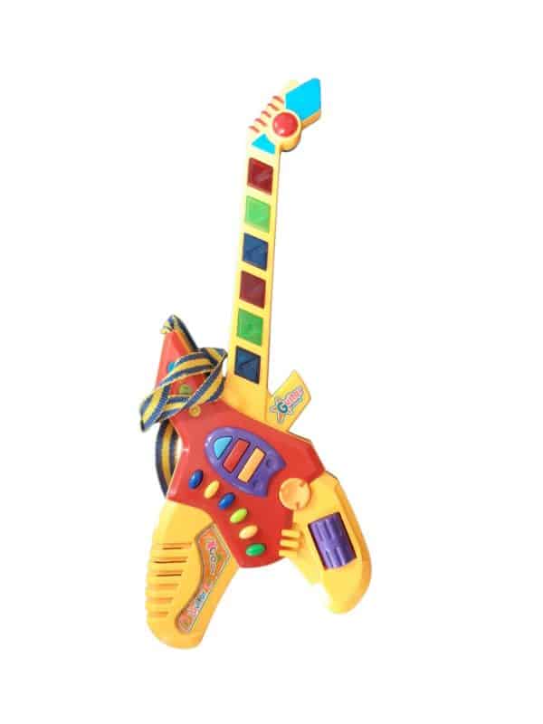 GUITARRA CON LUZ Y SONIDOS 41CM