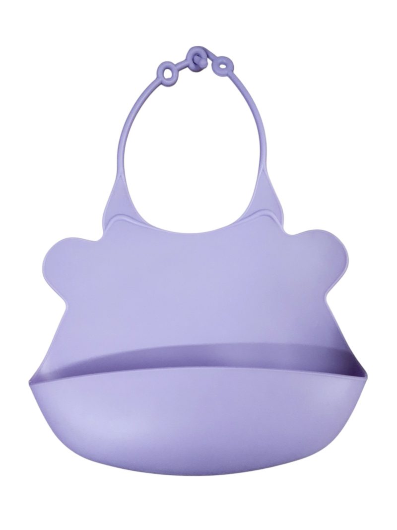 BABERO SILICONA VIOLETA