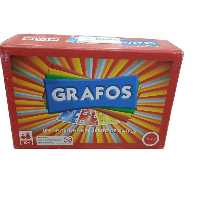 JUEGO DE CARTAS GRAFOS ROYAL EN CAJA
