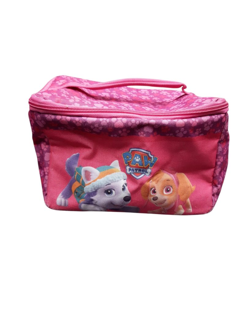 LONCHERA PAW PATROL VIOLETA ROSA BORDES RASPADOS