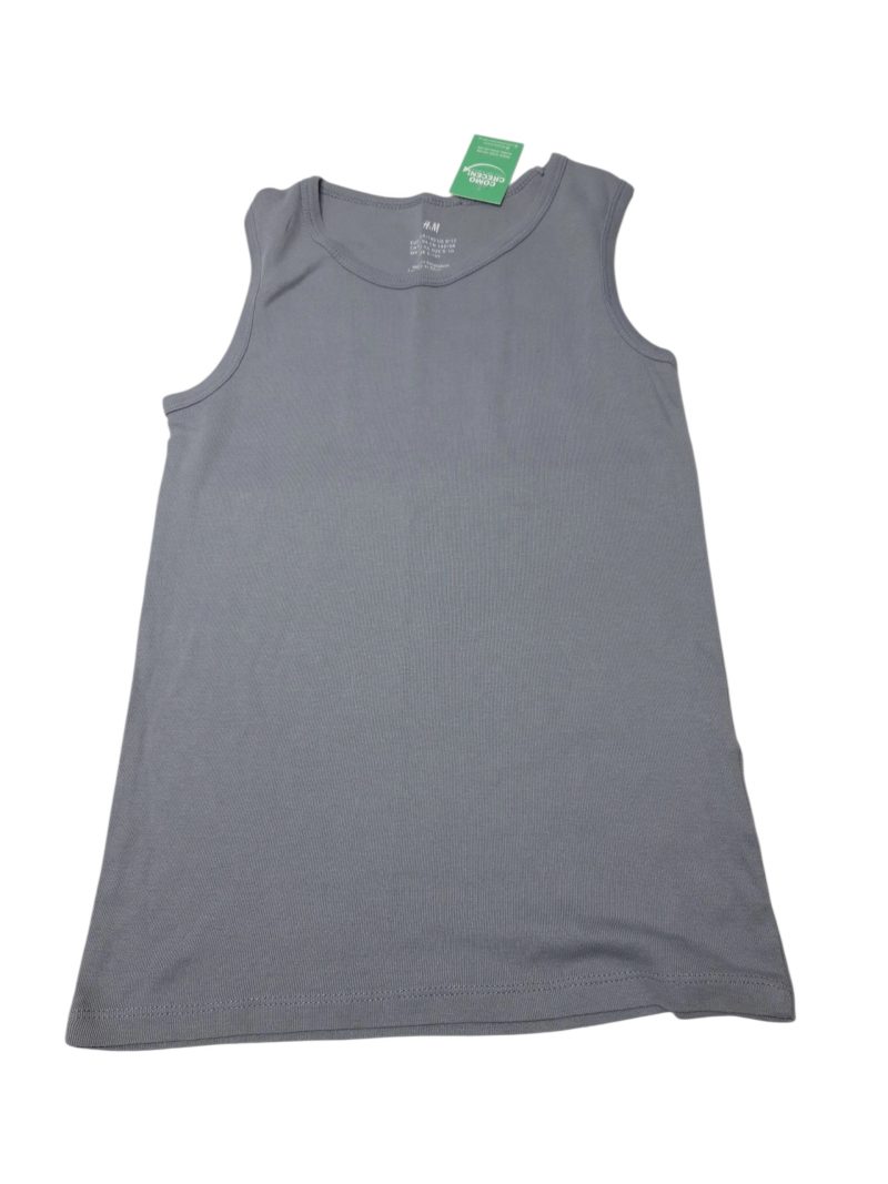 musculosa gris lisa h&m t8/10