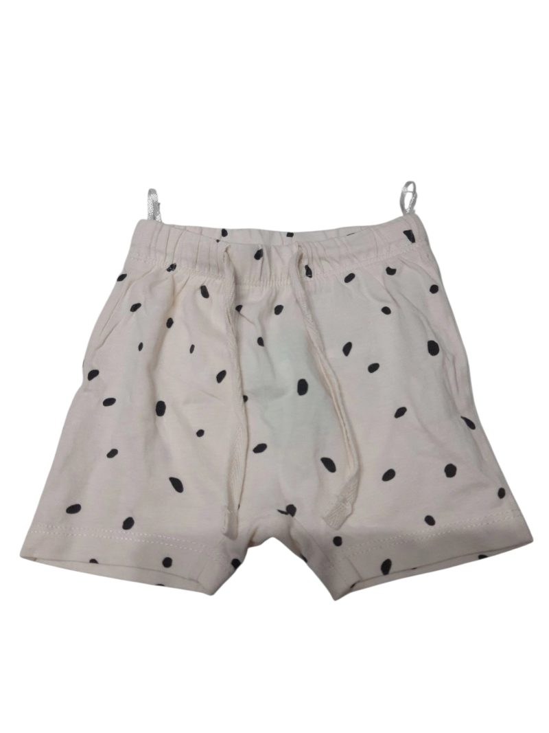SHORT ALG BCO LUANRES NEGROS H&M 2/4M