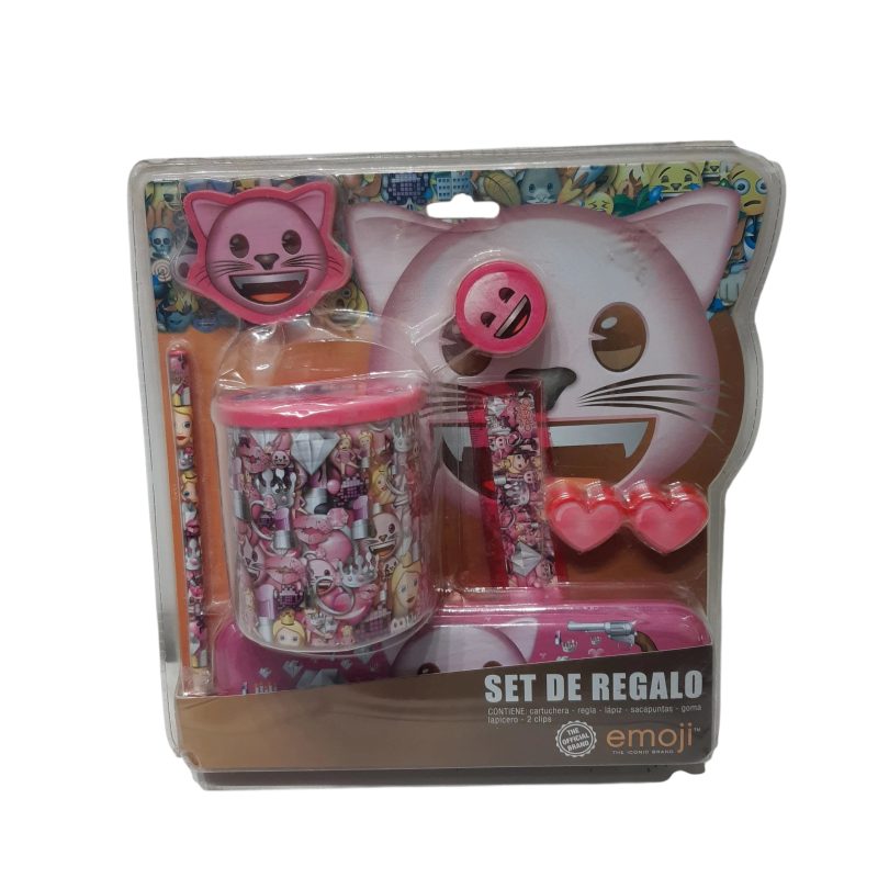 SET CARTUCHERA METAL Y PORTALAPICES* SET066