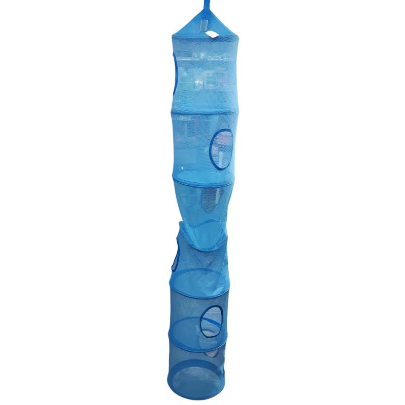 ORGANIZADOR TUBO CALADO CELESTE