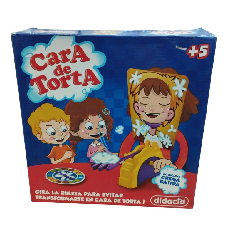 cara de torta juego en caja didacta puntas rotas