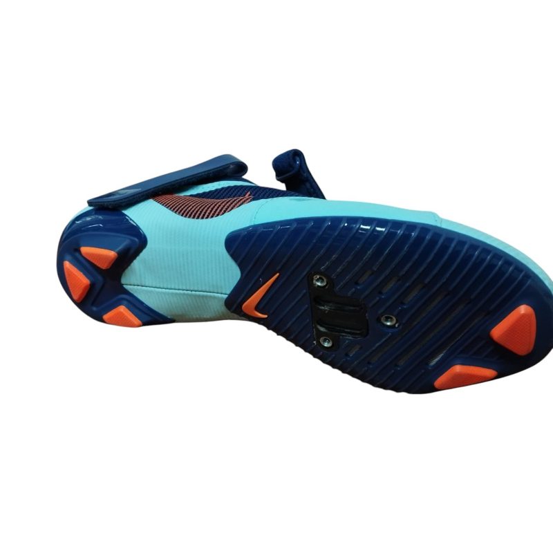 championes azul celeste naranja nike t 39 25.5CM RASP - Imagen 2