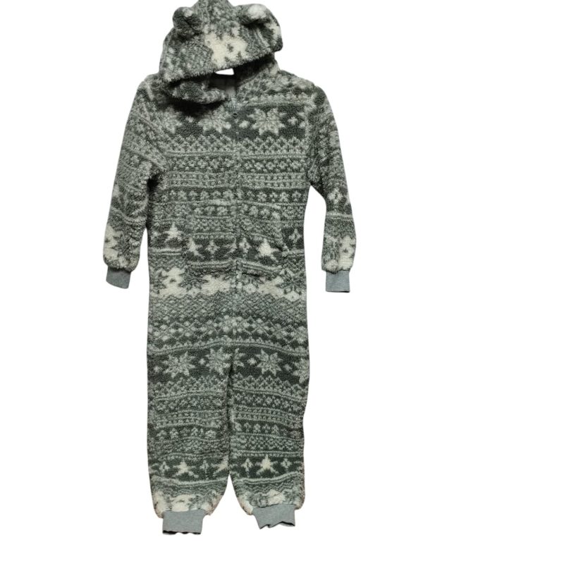 ENTERO ABRIGO GRIS Y CAMUFLADO ADULTO NIÑO