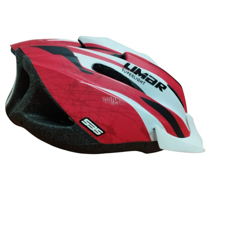 CASCO ROJO GRIS BCO LIMAR - Imagen 2