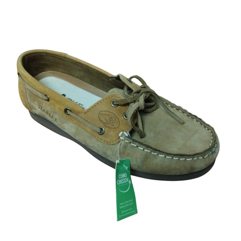 zapato leñador beige rkf 41