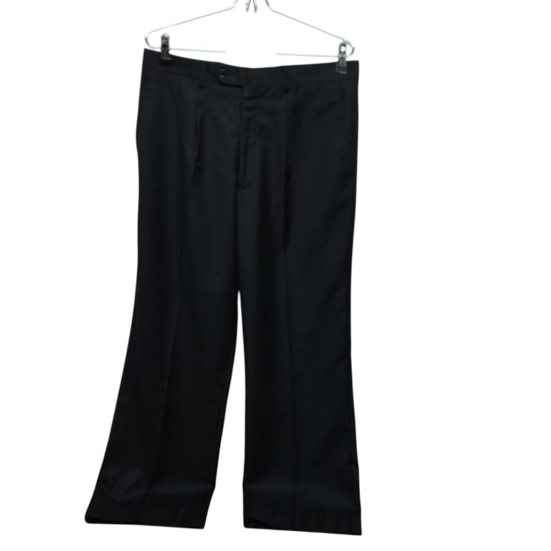 TRAJE AZUL RAYITAS SACO + PANTALON CACHAREL T48/L - Imagen 2
