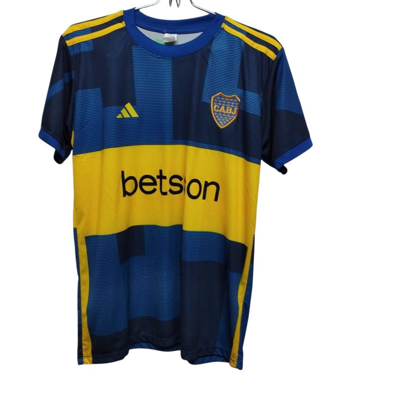 camiseta futbol boca t 8 al 16 y m/l/xl