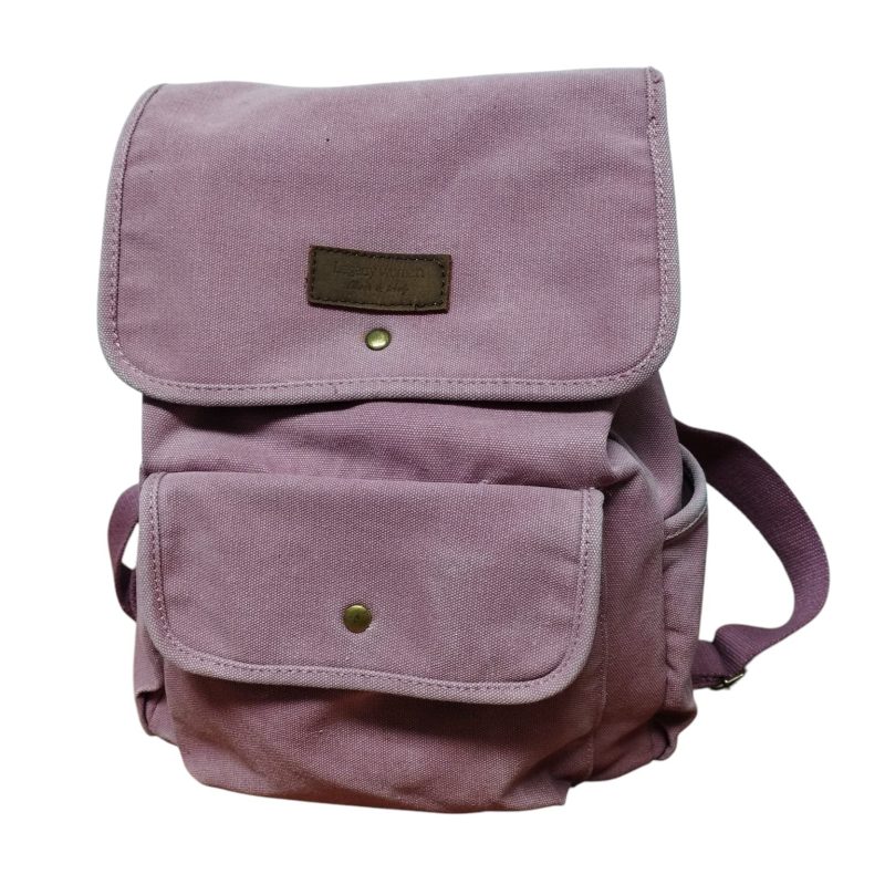 MOCHILA LONA ROSADA LEGACY DECOLORIDA