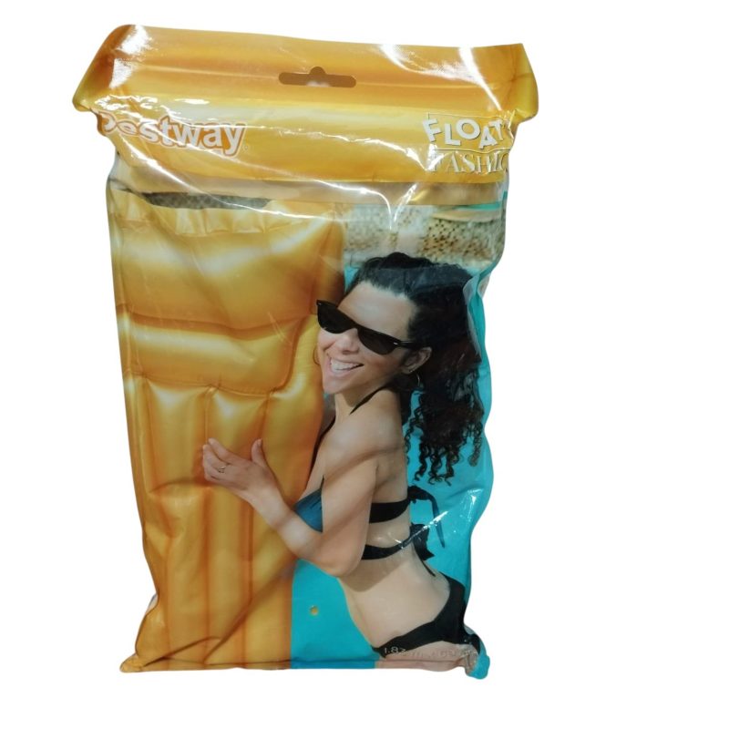 colchoneta inflable dorada metalizada hasta 90k q6
