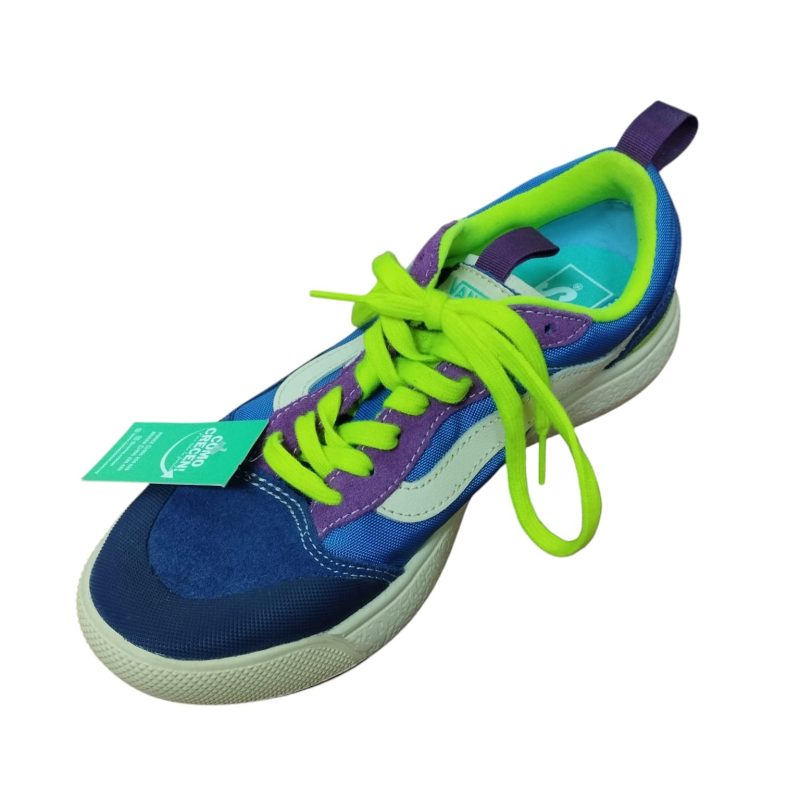 championes azul violeta amarillo vans t38 24 cms