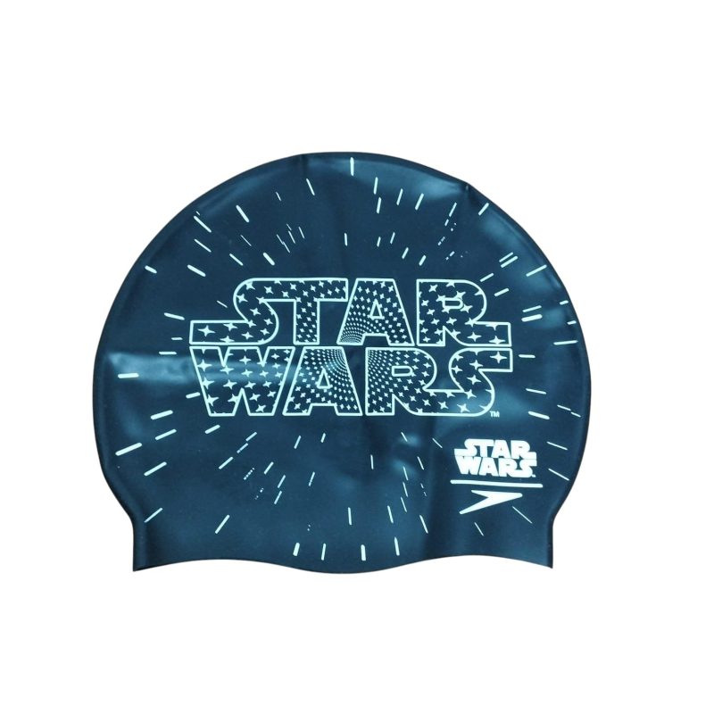 gorra de natacion bco negro star wars speedo en estuche
