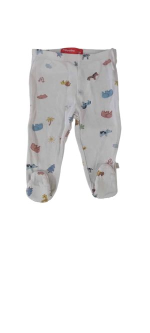 PELELE ALG BLANCO ANIMALES NUBES PAPPOLINO T0/3M
