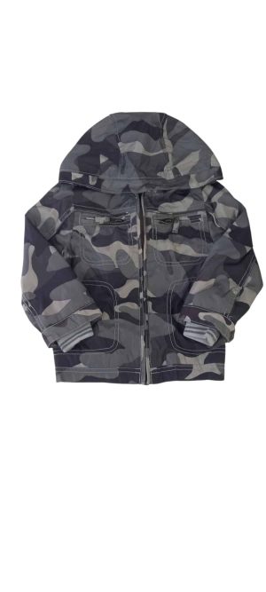 CAMPERA IMPERMEABLE VERDE CAMUFLADO OSHKOSH T3