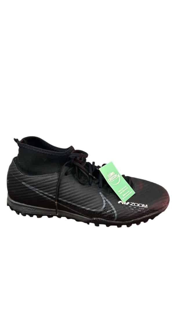 CHAMPIONES DE FUTBOL NEGRO NIKE AIR T39/40 MEDIA COSIDA