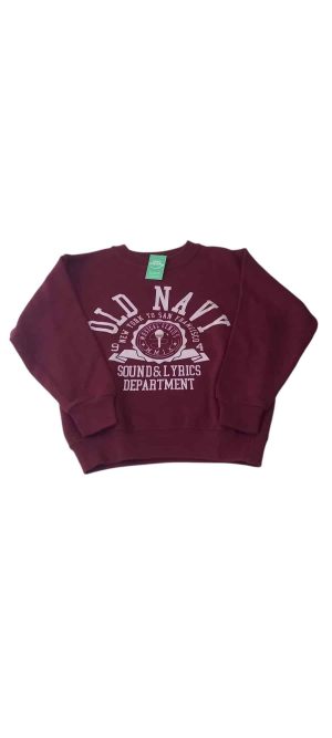 BUZO ALG BORDO OLD NAVY T8 FRZ