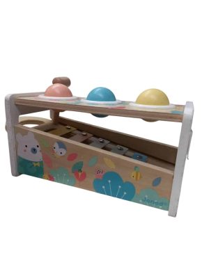 JUEGO DE MADERA CON BOLITAS JANOD
