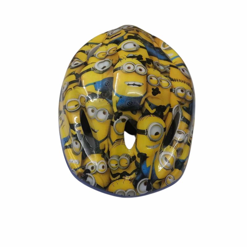 PATINES CELESTE AMARILLO MINIONS CON CASCO DEL 31 AL 34 RASP - Imagen 2