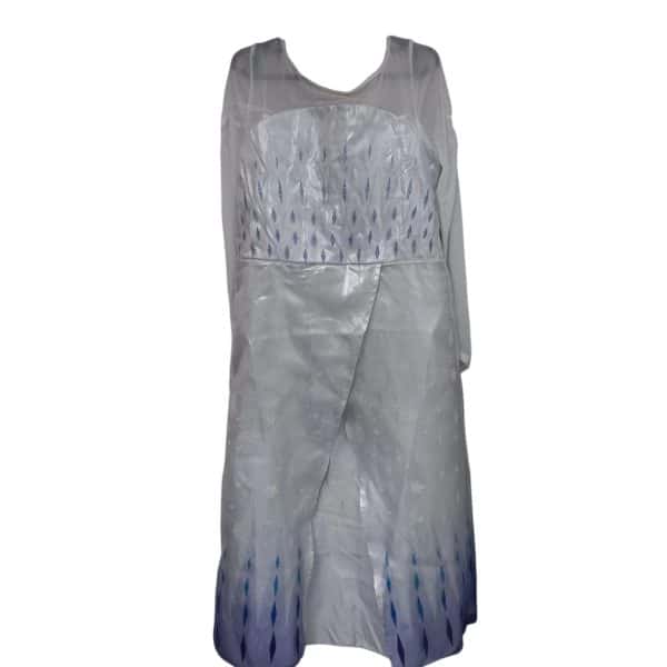 DISFRAZ FROZEN VESTIDO CALZA Y CORONA DISNEY T7/8 MANCHA