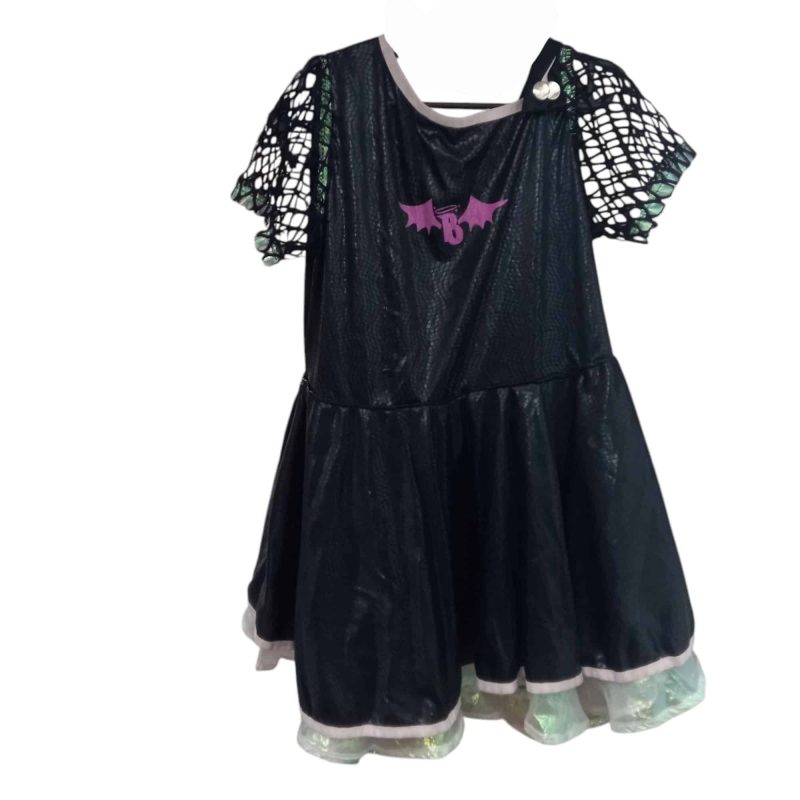DISFRAZ VESTIDO NEGRO ESTILO VAMPIRINA T8 AP