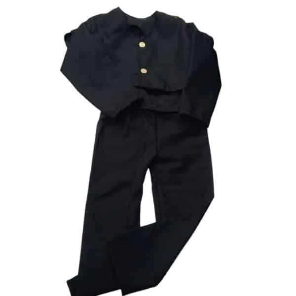 DIZFRAZ BLAZER PANTALON Y REMERA NEGRO