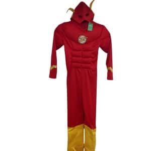 DISFRAZ FLASH ENTERITO ROJO Y AMARILLO EN BOLSA T L-8APR